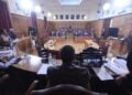Εικόνα από τη συνεδρίαση της Εξεταστικής Επιτροπής για τη διερεύνηση όλων των ζητημάτων που έχουν ανακύψει σχετικά με τη λειτουργία του ΟΠΕΚΕΠΕ (φωτ.: Γιάννης Παναγόπουλος/ EUROKINISSI)