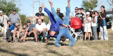 Αγώνας γεμάτος ένταση και ο φετινός στο χωριό Κρεμενιόβκα (πηγή: t.me/grekipriazovia)