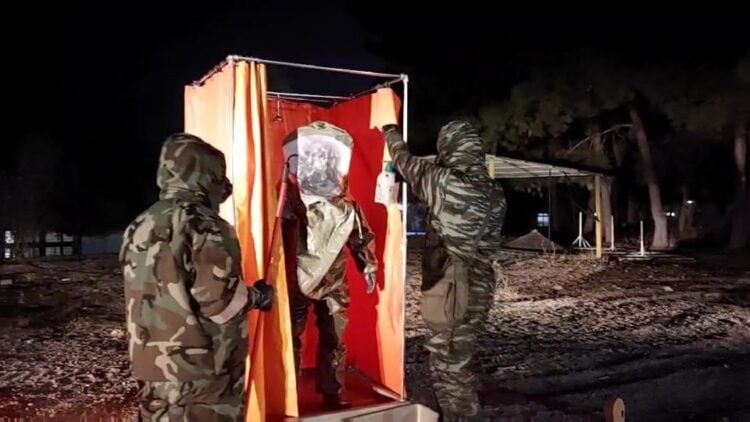 Εικόνα από την Εθνική Διακλαδική Άσκηση Μεγάλης Κλίμακας «ΠΑΡΜΕΝΙΩΝ - 23» 
(φωτ. αρχείου: ΓΕΕΘΑ/EUROKINISSI)