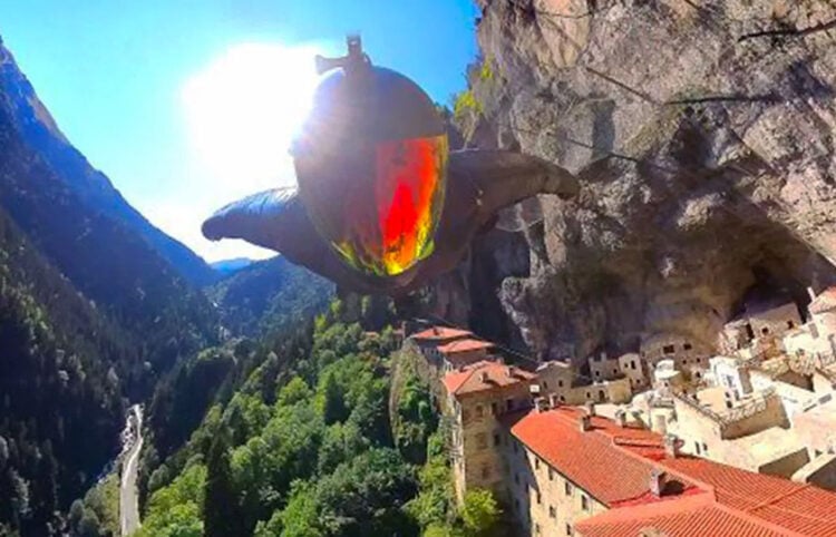 Στιγμιότυπο από την πτήση του  Michael Morann (πηγή: Instagram / michaelmoranmm)