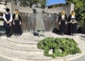 Το Μνημείο των Μικρασιατών στον Άγιο Κωνσταντίνο Αγρινίου (φωτ.: Facebook / Γιώργος Παπαναστασίου - Δήμαρχος Αγρινίου)