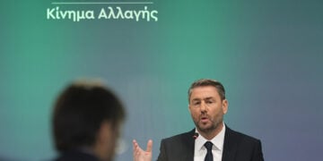 Συνέντευξη Τύπου του Νίκου Ανδρουλάκη στο πλαίσιο της 89ης Διεθνούς Έκθεσης Θεσσαλονίκης (φωτ.: EUROKINISSI / Ραφαήλ Γεωργιάδης)