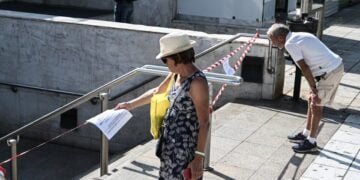 Κλειστό θα παραμείνει για ορισμένες ώρες το μετρό της Αθήνας την Τετάρτη 1η Οκτωβρίου (φωτ.: EUROKINISSI/Τατιάνα Μπόλαρη)
