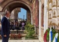 Ο πρόεδρος του ΣΥΡΙΖΑ-ΠΣ στο Μνημείο Προσφυγικού Ελληνισμού στη Νεάπολη Θεσσαλονίκης (φωτ.: Facebook / Φάμελλος Σωκράτης)