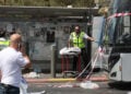 Το σημείο της τρομοκρατικής επίθεσης στην Ανατολική Ιερουσαλήμ (φωτ.: EPA / Abir Sultan)