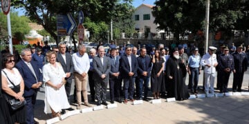 Επιμνημόσυνη δέηση στο Μνημείο του Μικρασιατικού Ελληνισμού στο Ηράκλειο Κρήτης (φωτ.: Δήμος Ηρακλείου)