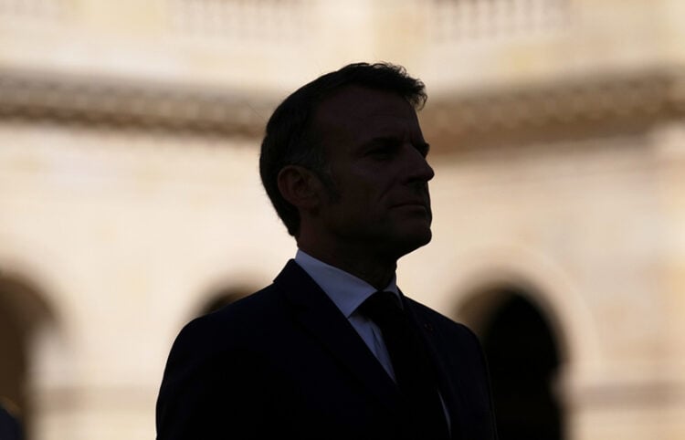 Ο Εμανουέλ Μακρόν (φωτ.:  EPA / Christophe Ena / POOL MAXPPP OUΤ)