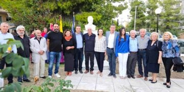 Στην Πλατεία «Νίκος Καπετανίδης» στο Μαρούσι (φωτ.: Δήμος Αμαρουσίου)