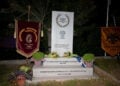 Το μνημείο για τις αλησμόνητες πατρίδες στο Γηροκομείο (φωτ.: Δήμος Πατρέων)