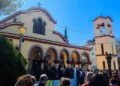 Ο ιερός ναός Αγίου Κοσμά Αιτωλού Κομοτηνής (φωτ.: facebook/Ιερός Ναός Αγίου Κοσμά Αιτωλού Κομοτηνής)