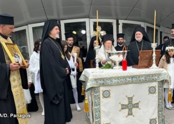 Στιγμιότυπο από παλιότερη επίσκεψη του Οικουμενικού Πατριάρχη στις ΗΠΑ (φωτ.: Ορθόδοξος Παρατηρητής/Δημήτριος Πανάγος)