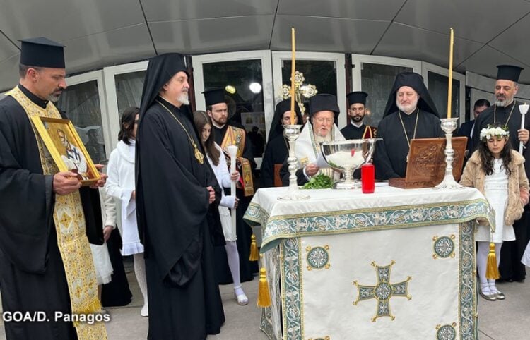 Στιγμιότυπο από παλιότερη επίσκεψη του Οικουμενικού Πατριάρχη στις ΗΠΑ (φωτ.: Ορθόδοξος Παρατηρητής/Δημήτριος Πανάγος)
