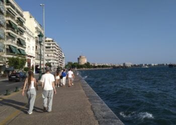 Η παλιά παραλία της Θεσσαλονίκης (φωτ.: 'Ελλη Τσολάκη)