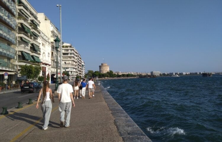 Η παλιά παραλία της Θεσσαλονίκης (φωτ.: 'Ελλη Τσολάκη)
