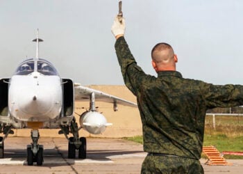 Ένα ρωσικό MiG-31 ετοιμάζεται για απογείωση (φωτ.: Υπουργείο Άμυνας της Ρωσίας)