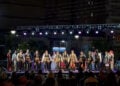 Οι πυρριχιστές των «Ακριτών» Επταμύλων στα «Γερακίνεια 2025» (πηγή: Facebook / Ακρίτες Σερρών)