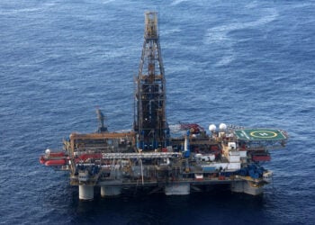 Γεωτρύπανο στην Ανατολική Μεσόγειο (φωτ.: EPA / STRINGER)