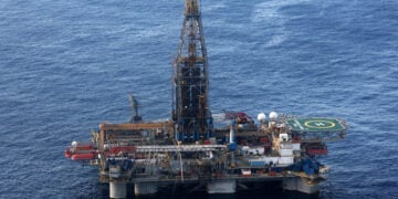Γεωτρύπανο στην Ανατολική Μεσόγειο (φωτ.: EPA / STRINGER)