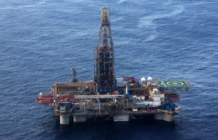 Γεωτρύπανο στην Ανατολική Μεσόγειο (φωτ.: EPA / STRINGER)