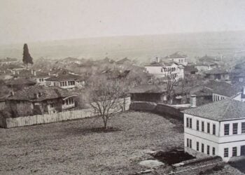 Άποψη της Πάφρας, το 1877 (πηγή: eskiturkiye.net/813/bafra)