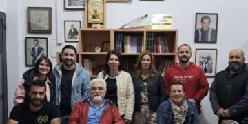 Το νέο ΔΣ της Ένωσης (φωτ.: facebook.com/ groups/Αστερία Ναλπαντίδου)