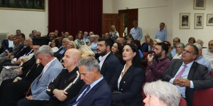Στιγμιότυπο από την εκδήλωση της Ένωσης Φίλων ΑΕΚ για τα Σεπτεμβριανά του 1955 (φωτ.: Ένωσις Φίλων ΑΕΚ)