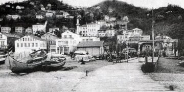 Άποψη του χωριού Ελεβή (σήμερα Görele) (πηγή: ozhanozturk.com)