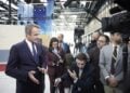 Δηλώσεις Κυριάκου Μητσοτάκη μετά το πέρας των εργασιών της Ευρωπαϊκής Πολιτικής Κοινότητας στην Κοπεγχάγη (φωτ.: Γραφείο Τύπου πρωθυπουργού/Δημήτρης Παπαμήτσος)