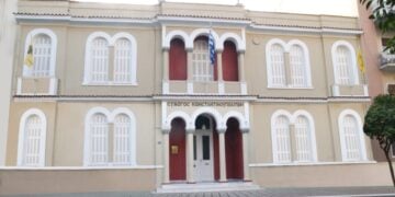 Εξωτερική άποψη του Συλλόγου Κωνσταντινουπολιτών (πηγή: facebook.com/SyllogosKwnstantinoupolitwn)