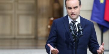Ο Σεμπαστιάν Λεκορνί (φωτ.: EPA/Alain Jocard)