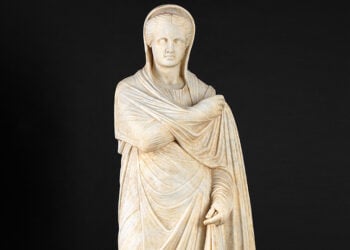 Γυναικείο άγαλμα ρωμαϊκών χρόνων στο Αρχαιολογικό Μουσείο Κιλκίς (πηγή: efa-kilkis.gr)
