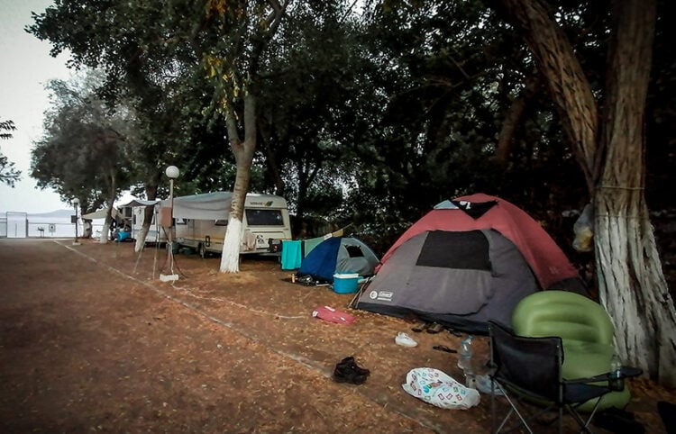 Το κάμπινγκ στη Φοινικούντα, στην περιοχή της Λούτσας, όπου έγινε η διπλή δολοφονία (φωτ.: αρχείο EUROKINISSI / Μιχάλης Παπανικολάου)