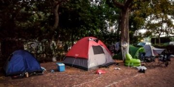 Το κάμπινγκ στη Φοινικούντα (φωτ. αρχείου: EUROKINISSI)
