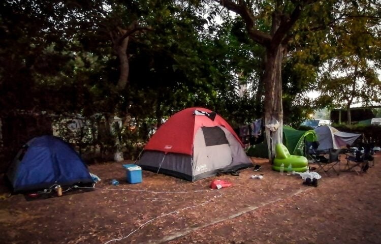 Το κάμπινγκ στη Φοινικούντα (φωτ. αρχείου: EUROKINISSI)