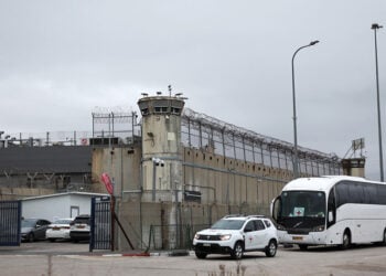 Στρατιωτική ισραηλινή φυλακή στη Δυτική Όχθη (φωτ.: EPA / Atef Safadi)