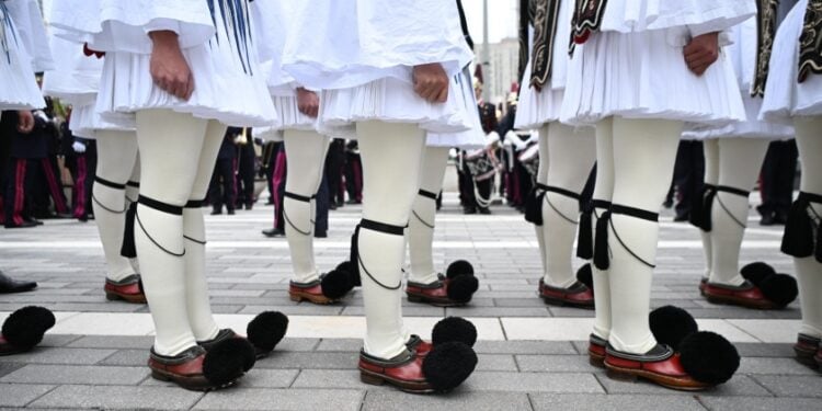 Εύζωνες στην παρέλαση της Νέας Υόρκης (φωτ.: facebook/Archbishop Elpidophoros of America)