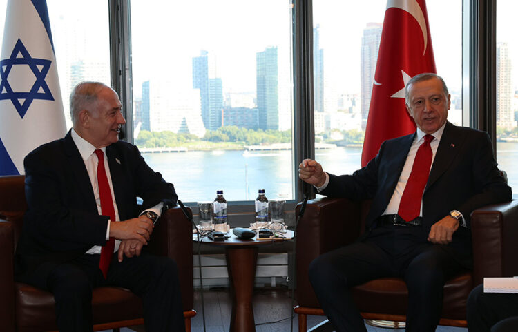 Νετανιάχου και Ερντογάν το ...μακρινό 2023  (φωτ.: x.com/RTErdogan)