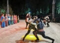 Στιγμιότυπο από το 3ο Πανόραμα Ποντιακών Χορών Δυτικής Αθήνας (φωτ.: Facebook / Σύλλογος Ποντίων Αγ. Βαρβάρας Ο Φάρος)