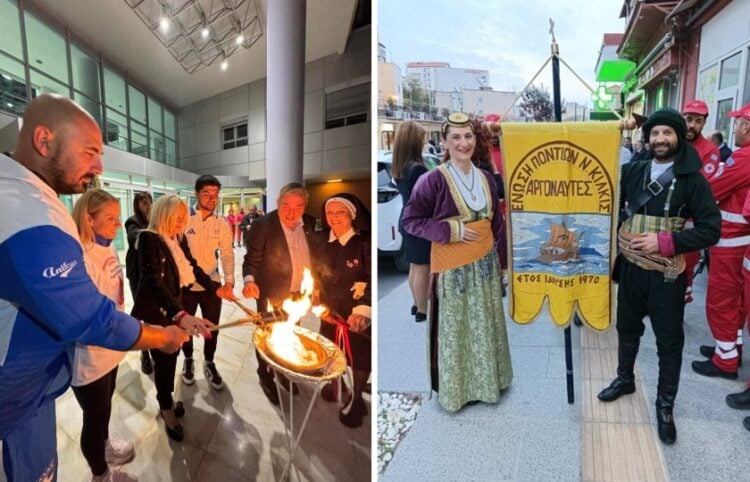 (Φωτ.: facebook/Πανελλήνια Ομοσπονδία Συλλόγων Εθελoντών Αιμοδοτών - ΠΟΣΕΑ/Ένωση Ποντίων ν. Κιλκίς «Αργοναύτες»)