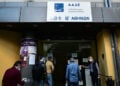 Στιγμιότυπα από την ΙΖ' ΔΟΥ Αθηνών στο Παγκράτι (φωτ.: EUROKINISSI / Τατιάνα Μπόλαρη)