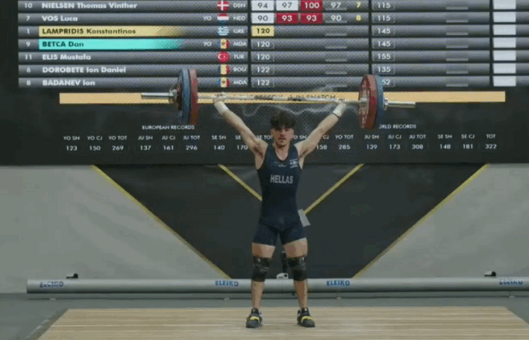 (Φωτ.: Ελληνική Ομοσπονδία Άρσης Βαρών)