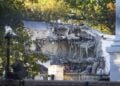 Εκτεταμένες εργασίες σε εξέλιξη στον Λευκό Οίκο (φωτ.: EPA/Jim Lo Scalzo)