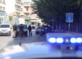 Αστυνομική επιχείρηση στην οδό Λιοσίων μετά τον εντοπισμό  της χειροβομβίδας (φωτ.: EUROKINISSI / Γιάννης Παναγόπουλος)
