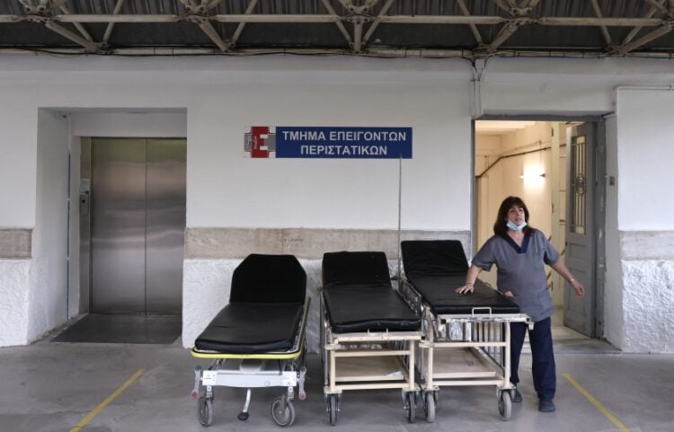 Το τμήμα επειγόντων περιστατικών του νοσοκομείου «Ευαγγελισμός» (φωτ. αρχείου: EUROKINISSI/Γιάννης Λιάκος/POOL)