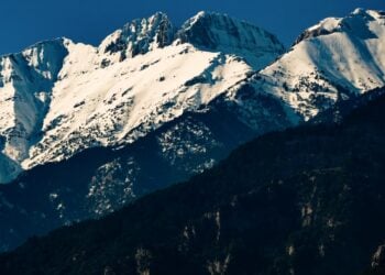 Χιόνια στον Όλυμπο (φωτ. αρχείου: EUROKINISSI/Ραφαήλ Γεωργιάδης)