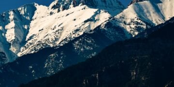 Χιόνια στον Όλυμπο (φωτ. αρχείου: EUROKINISSI/Ραφαήλ Γεωργιάδης)