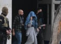 Συλληφθέντες για τις παράνομες επιδοτήσεις του ΟΠΕΚΕΠΕ οδηγούνται στην Ευρωπαϊκή Εισαγγελία, Πέμπτη 23 Οκτωβρίου 2025 (φωτ.: EUROKINISSI / Τατιάνα Μπόλαρη)