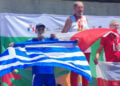 Ο Παναγιώτης Αντωνιάδης στο δεύτερο σκαλί του βάθρου το 2024, στη Λισαβόνα