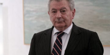 Ο Σήφης Βαλυράκης το 2015 (φωτ.: EUROKINISSI / Γεωργία Παναγοπούλου)