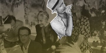 Ο Σταύρος Κελεσίδης επί το έργον (φωτ.: finosfilm.com· εικ.: Χριστίνα Κωνσταντάκη)